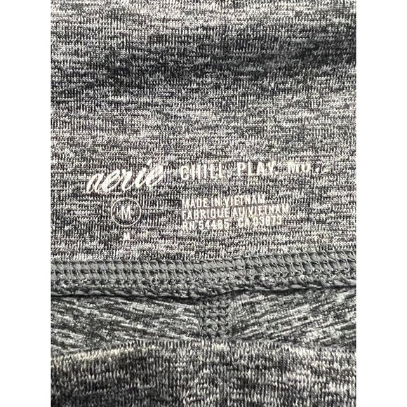 Aerie Grey Activewear Leggings Pocket Stretch Yoga Athleisure Medium - Picture 5 of 10
